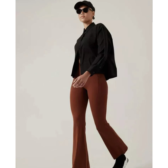 Athleta Women's Cropped Tech Stretch Top Black Plus Size: 3X NWT $119 - Picture 1 of 4